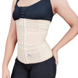 Cinturilla tipo corset alta compresión para uso diario con 4 varillas metálicas