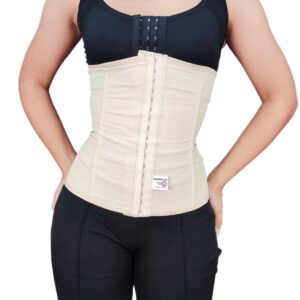 Cinturilla tipo corset alta compresión para uso diario con 4 varillas metálicas