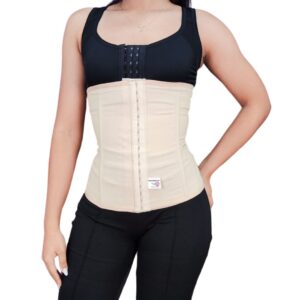 Cinturilla tipo corset alta compresión para uso diario con 4 varillas metálicas