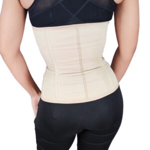 Cinturilla tipo corset alta compresión para uso diario con 4 varillas metálicas